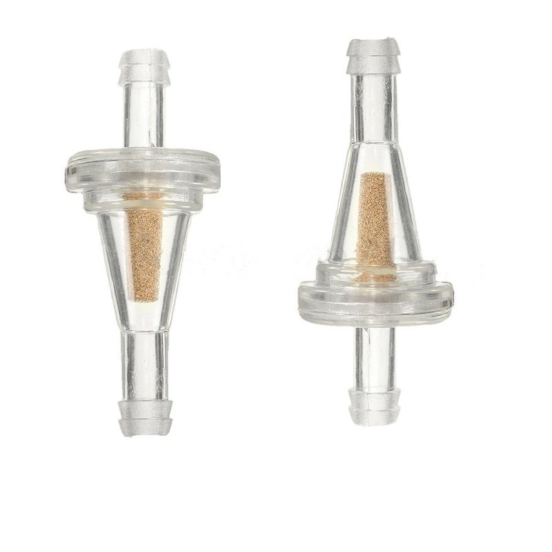 ZYTC 10pcs Clear Gas Inline Fuel Filter for Golf Cart Kawasaki John Deere EZGO - Image 3